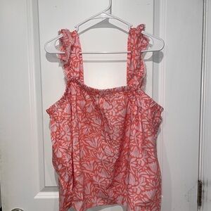 Floral Pink Women's Sleep Tank